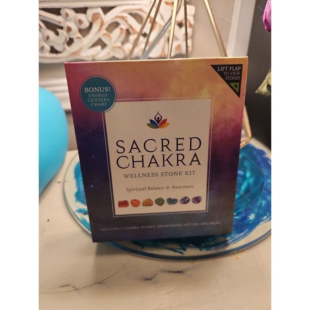 Sacred chakra wellness stone kit